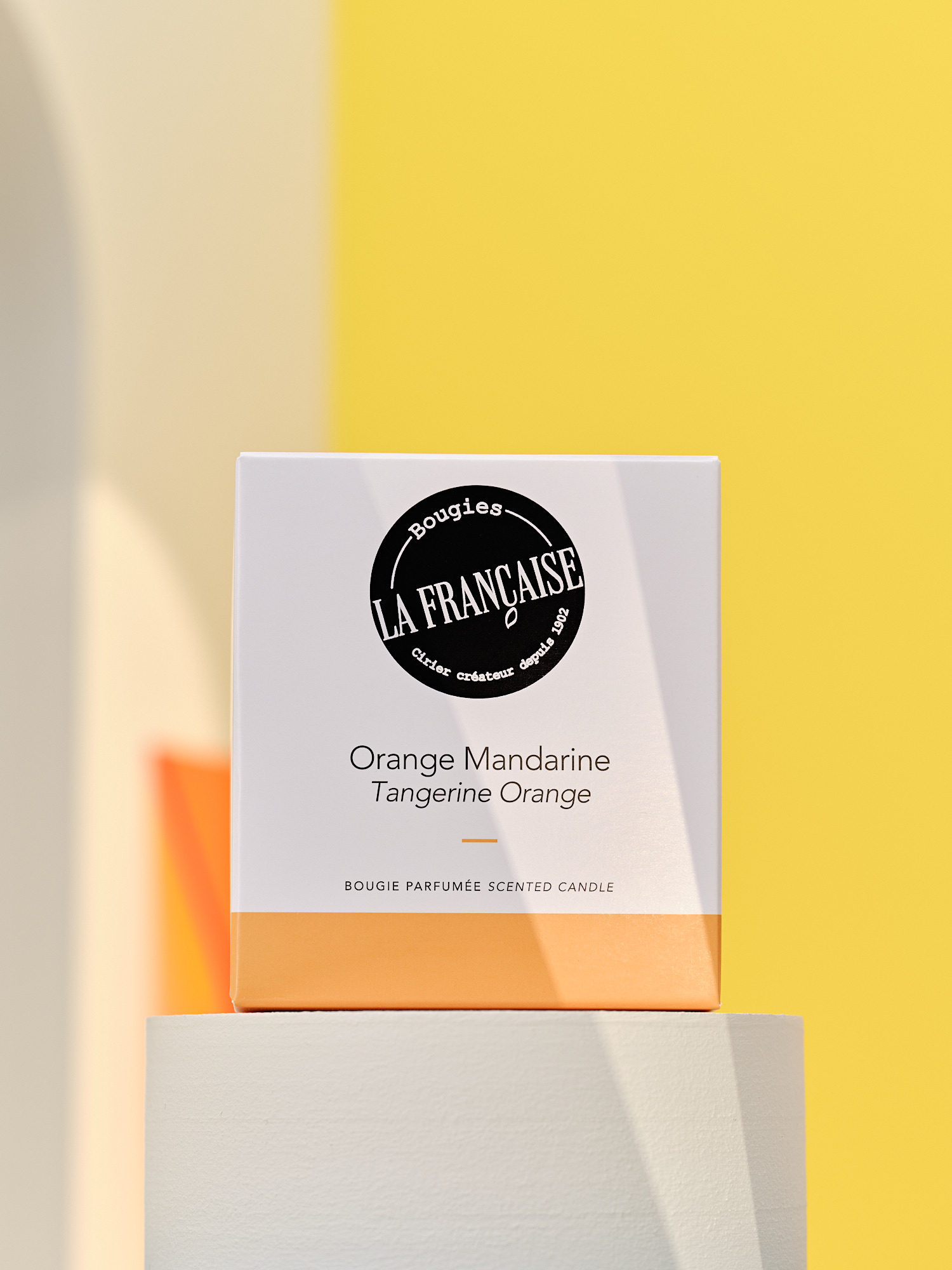 Bougie parfumée 40h Orange Mandarine