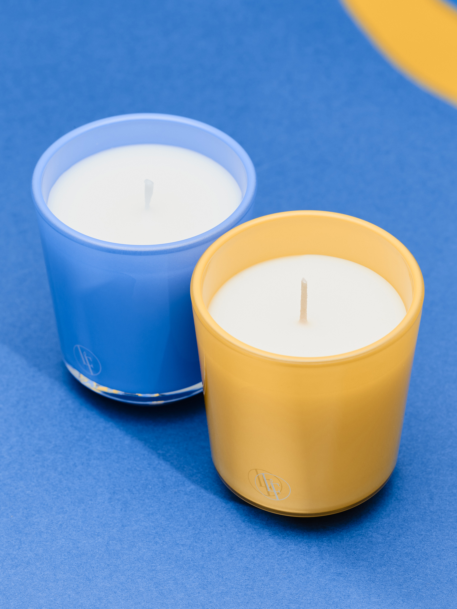 Coffret de 2 mini-bougies parfumées 20h Soleil d'Été et Violette Gourmande